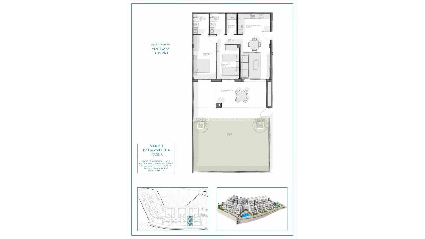 Nouvelle construction - Appartement - Vera - Pueblo Salinas