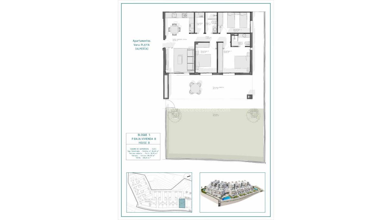 Nouvelle construction - Appartement - Vera - Pueblo Salinas