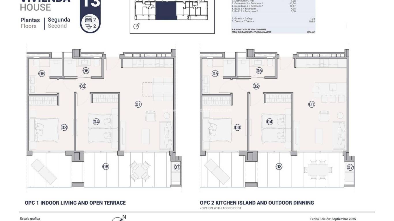 Nouvelle construction - Appartement - Villajoyosa - Puntes del Moro