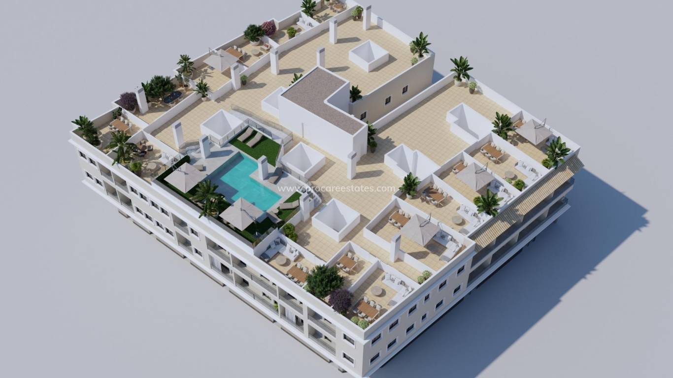 Nouvelle construction - Attique - Algorfa