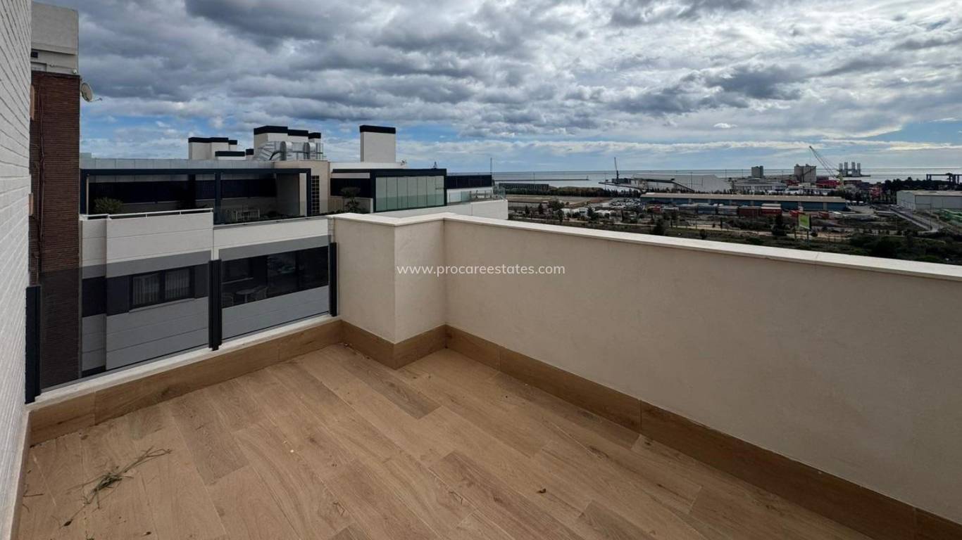 Nouvelle construction - Attique - Alicante - Benalua