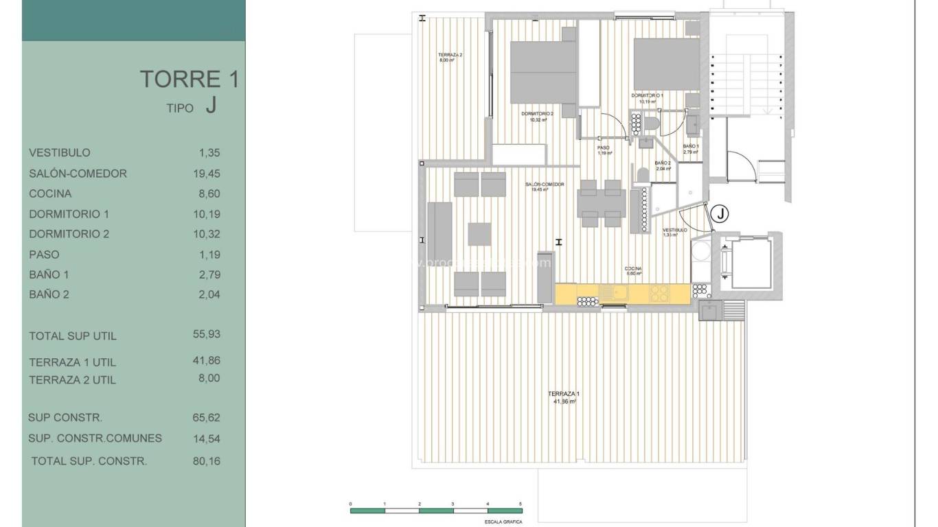 Nouvelle construction - Attique - Guardamar del Segura - Avda del Puerto