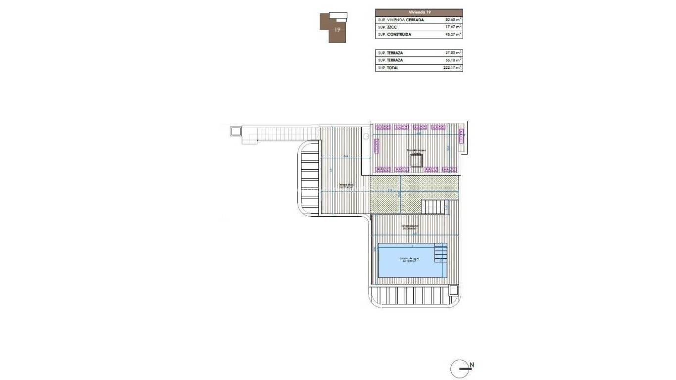 Nouvelle construction - Attique - Guardamar del Segura - Camino del Puerto