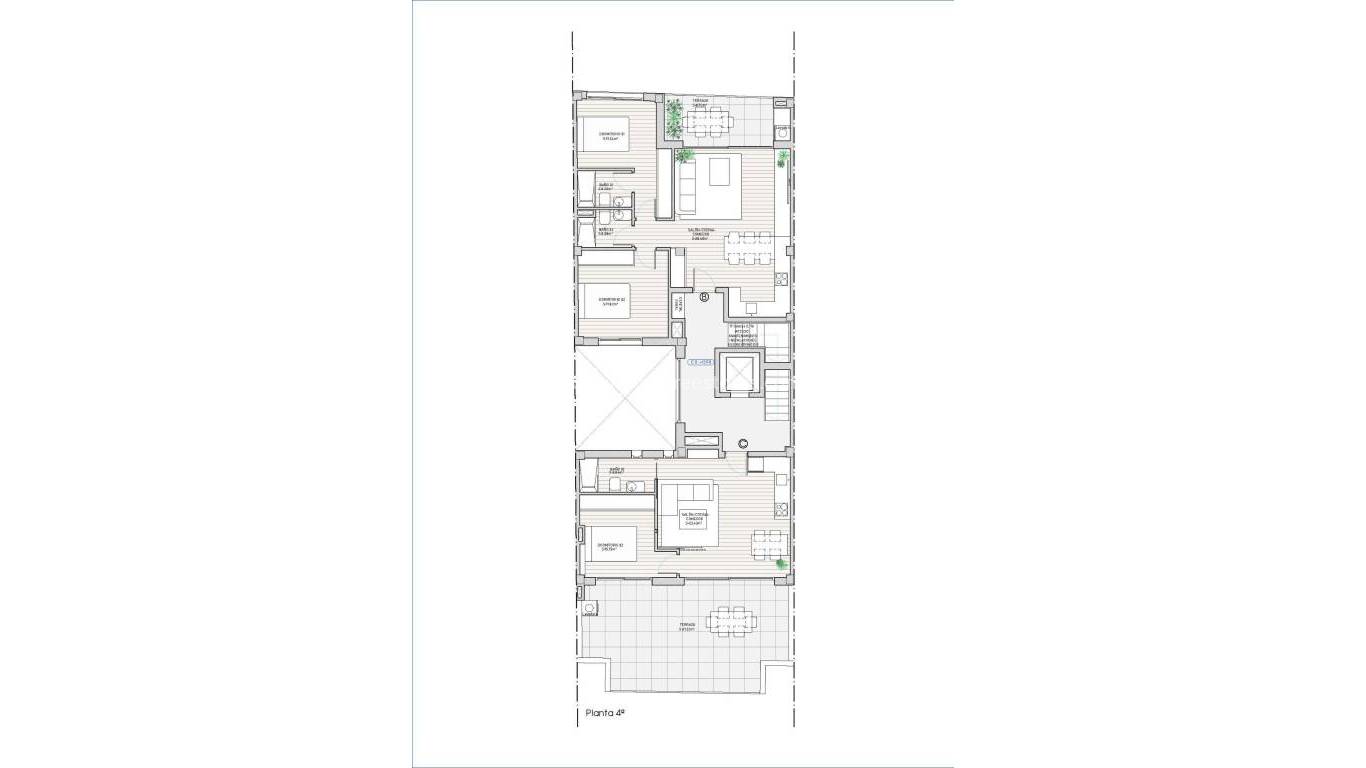 Nouvelle construction - Attique - Guardamar del Segura - Guardamar Center