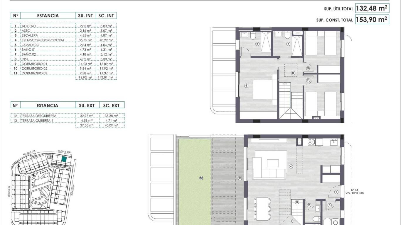 Nouvelle construction - Attique - Monforte del Cid - Alenda Golf