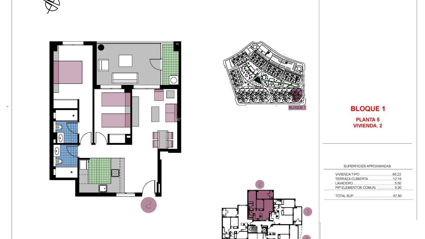 Nouvelle construction - Attique - Pilar de la Horadada - Campoamor