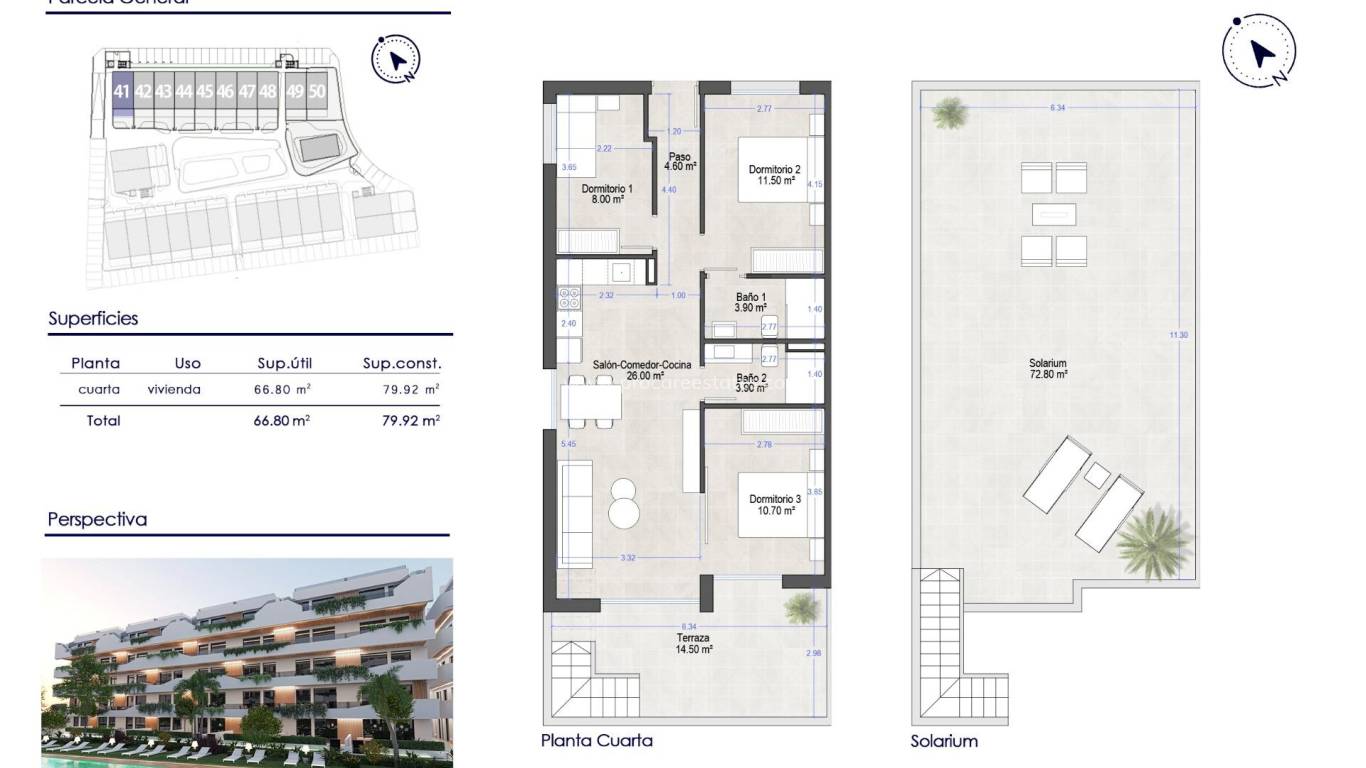 Nouvelle construction - Attique - San Javier - Santiago de la Ribera