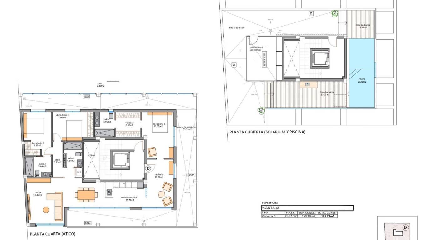 Nouvelle construction - Attique - San Pedro del Pinatar - Lo pagan