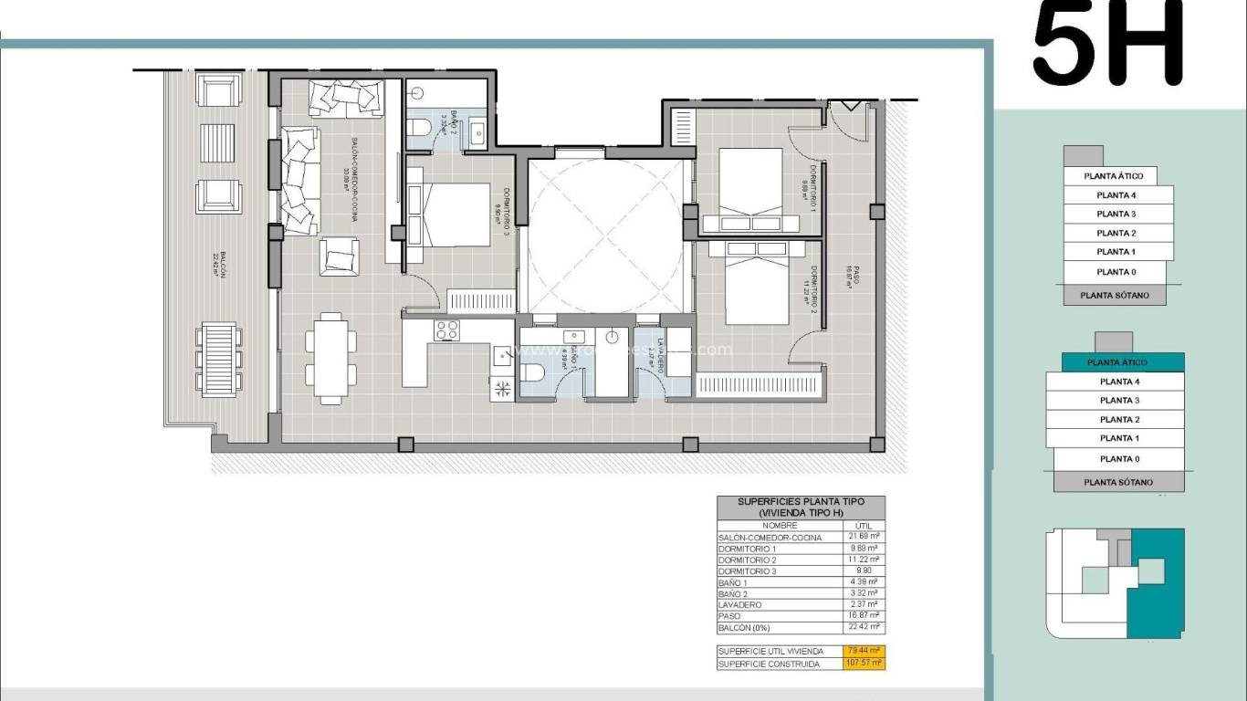 Nouvelle construction - Attique - Torrevieja - El acequión