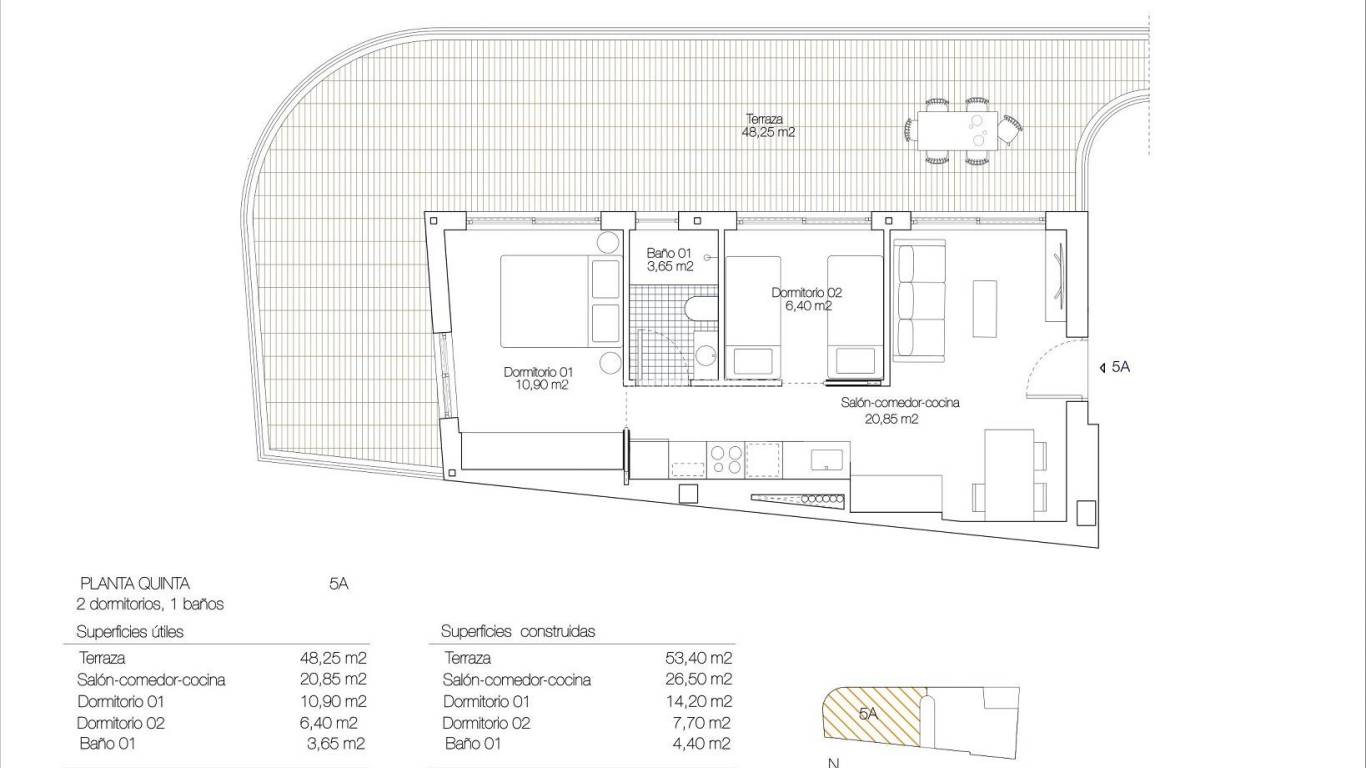 Nouvelle construction - Attique - Torrevieja - Playa Los Locos