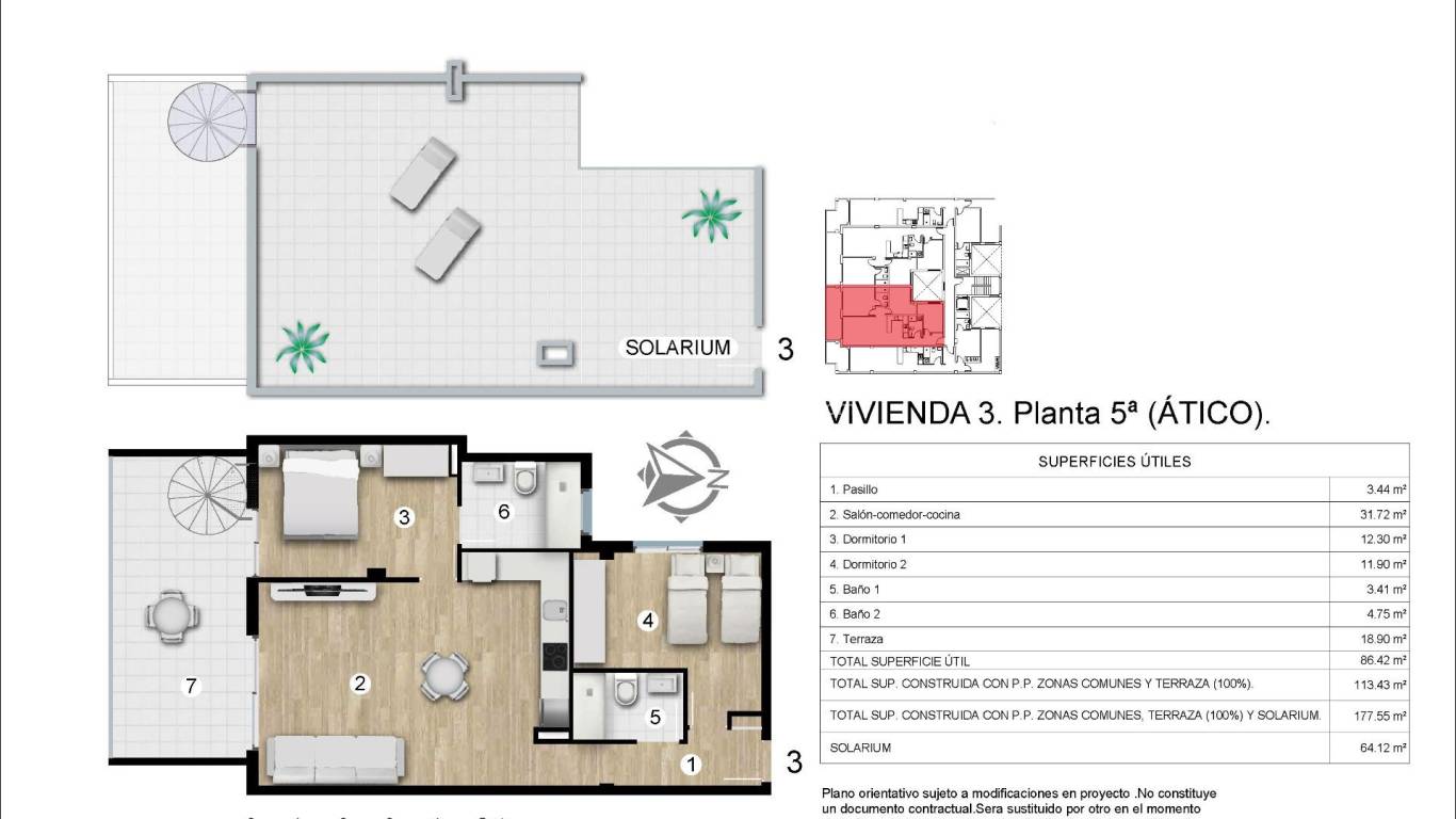 Nouvelle construction - Attique - Torrevieja - Torrevieja Center