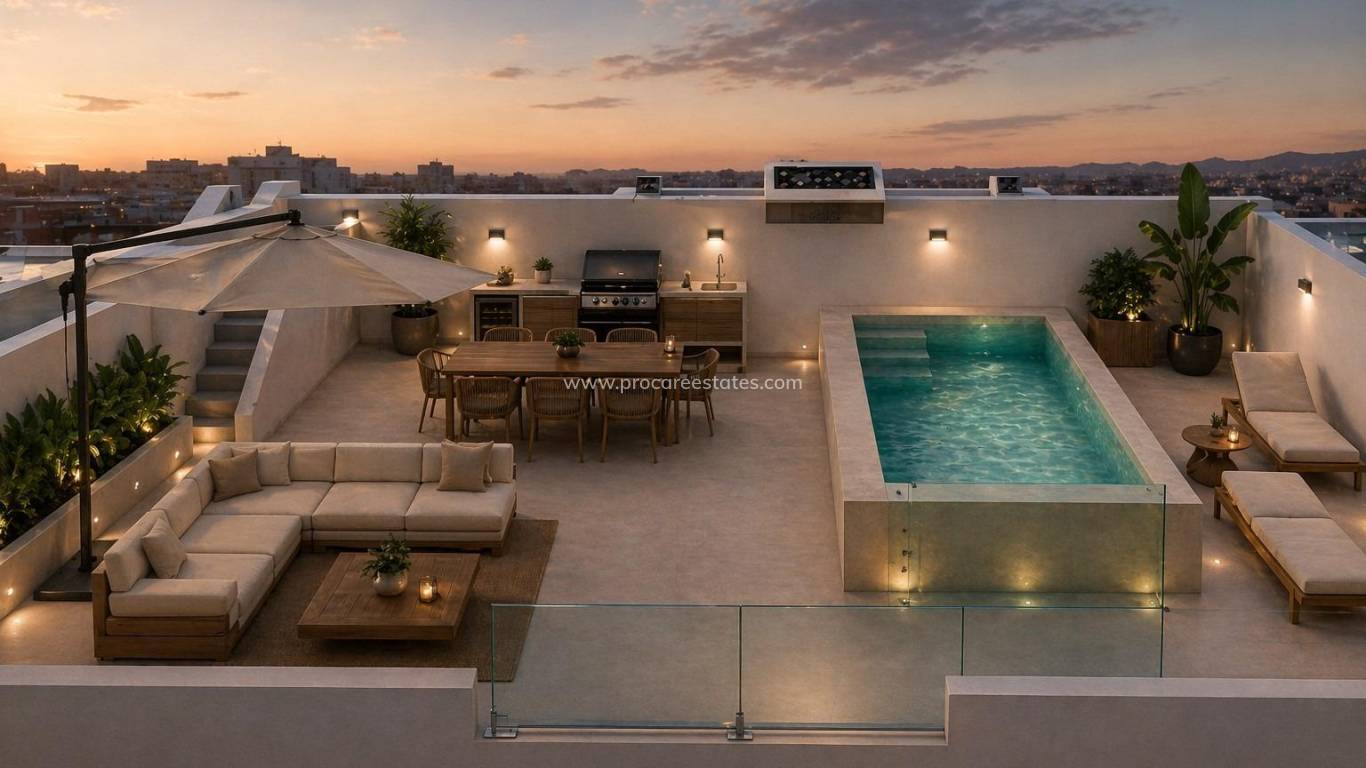 Nouvelle construction - Attique - Villajoyosa - Cala de Finestrat