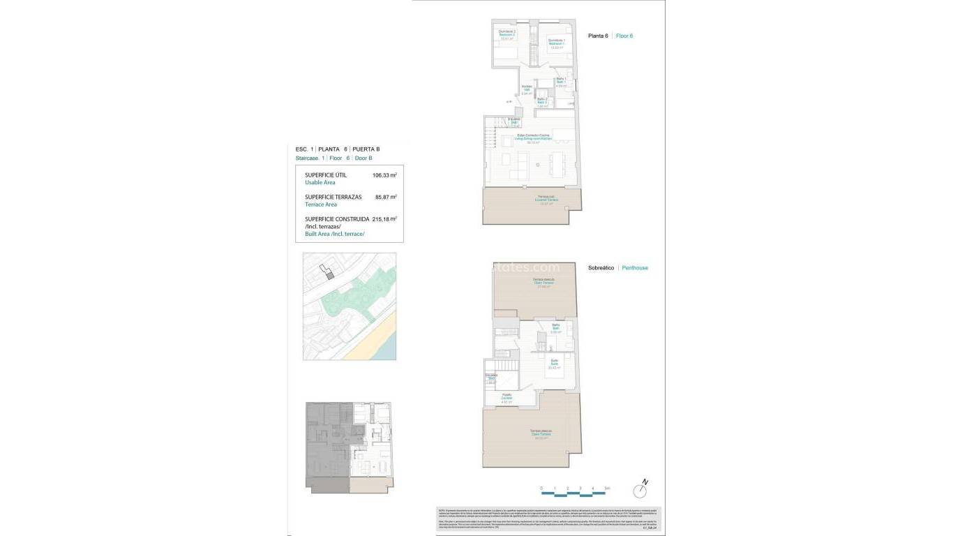 Nouvelle construction - Attique - Villajoyosa