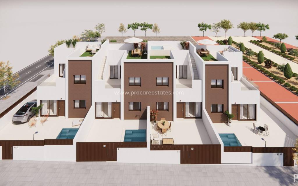 Nouvelle construction - Maison de ville - Pilar de la Horadada - Barrio los Segundas