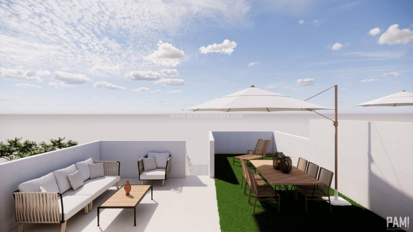 Nouvelle construction - Maison de ville - Pilar de la Horadada - Barrio los Segundas