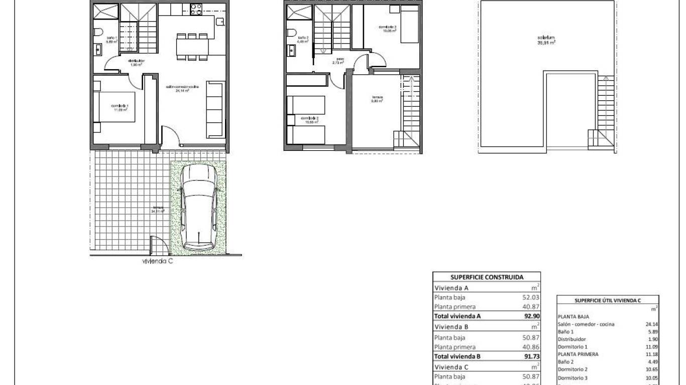 Nouvelle construction - Maison de ville - Pilar de la Horadada - Barrio los Segundas