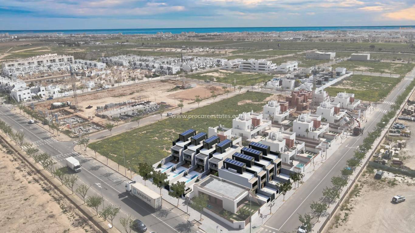 Nouvelle construction - Maison de ville - Pilar de la Horadada - Lo Monte