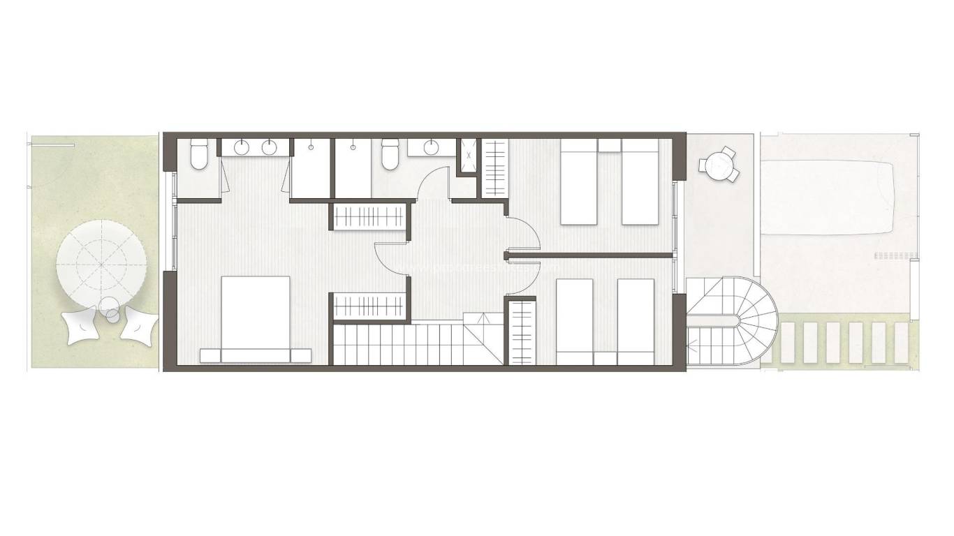 Nouvelle construction - Maison de ville - Pilar de la Horadada - pueblo