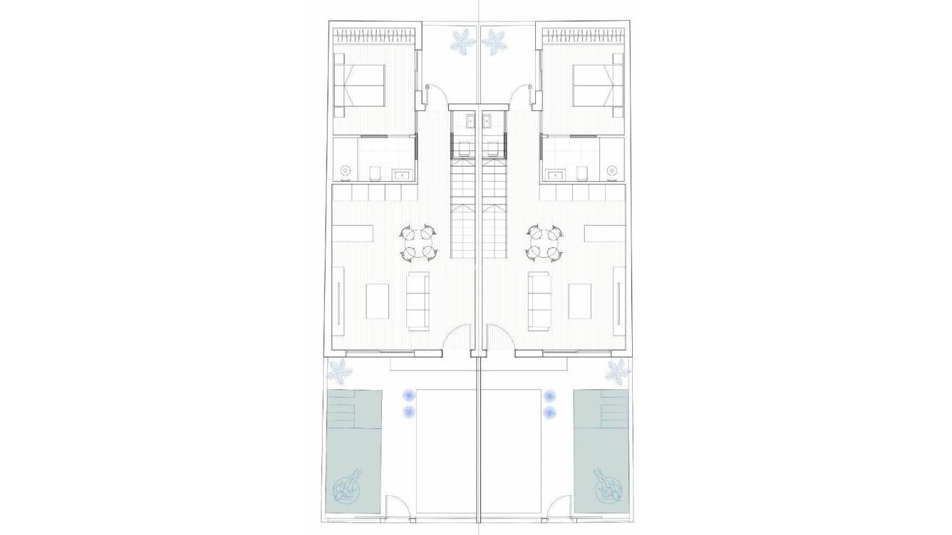 Nouvelle construction - Maison de ville - Torre Pacheco - pueblo