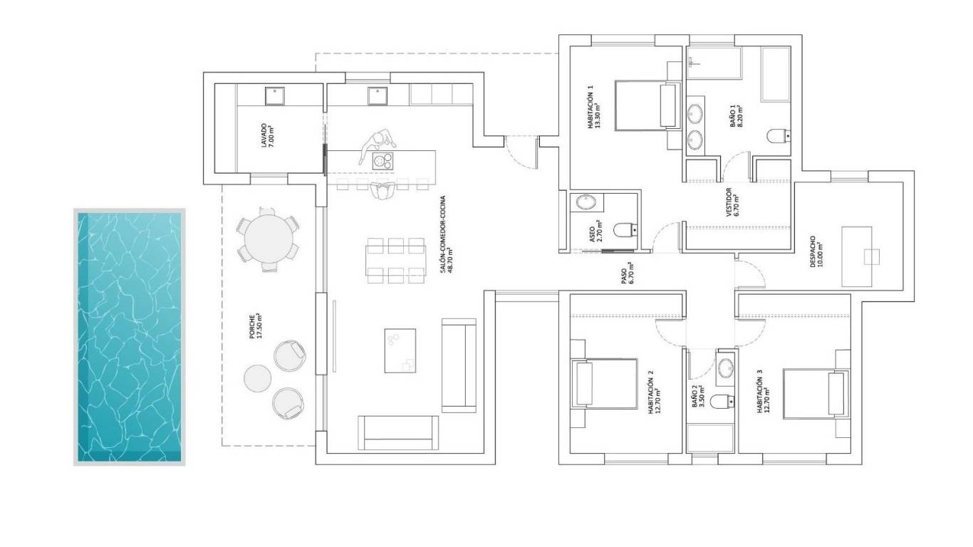 Nouvelle construction - Villa - Monforte del Cid - La Capitana