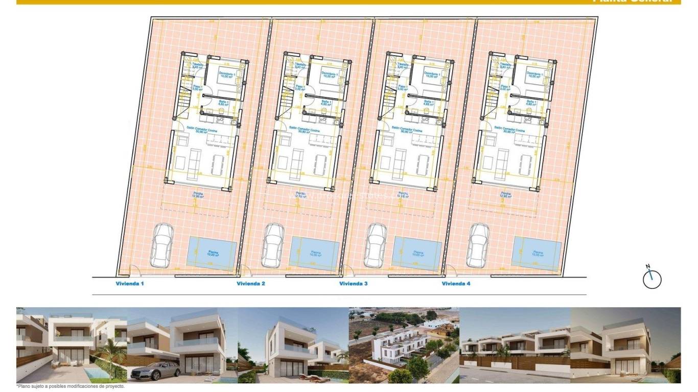 Nouvelle construction - Villa - Pilar de la Horadada - pueblo