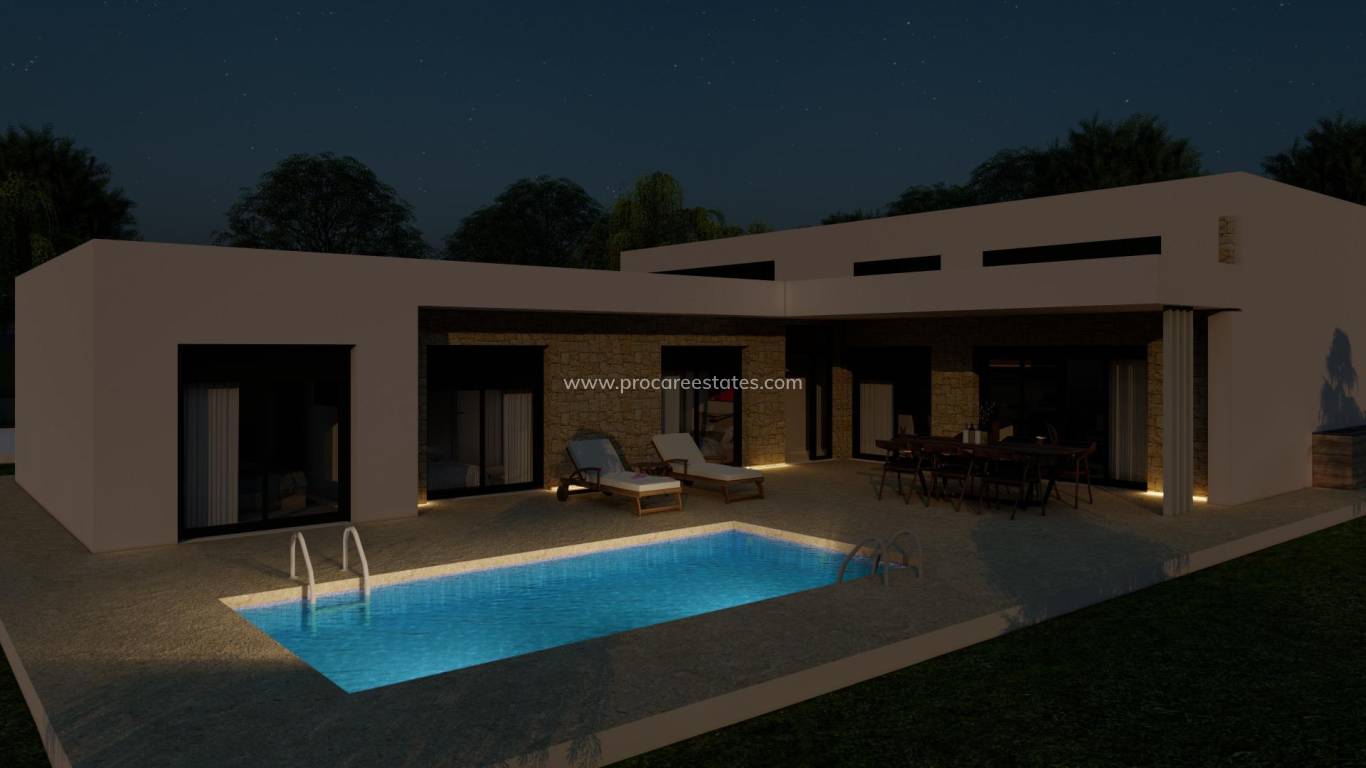 Nouvelle construction - Villa - Pinoso - Campo