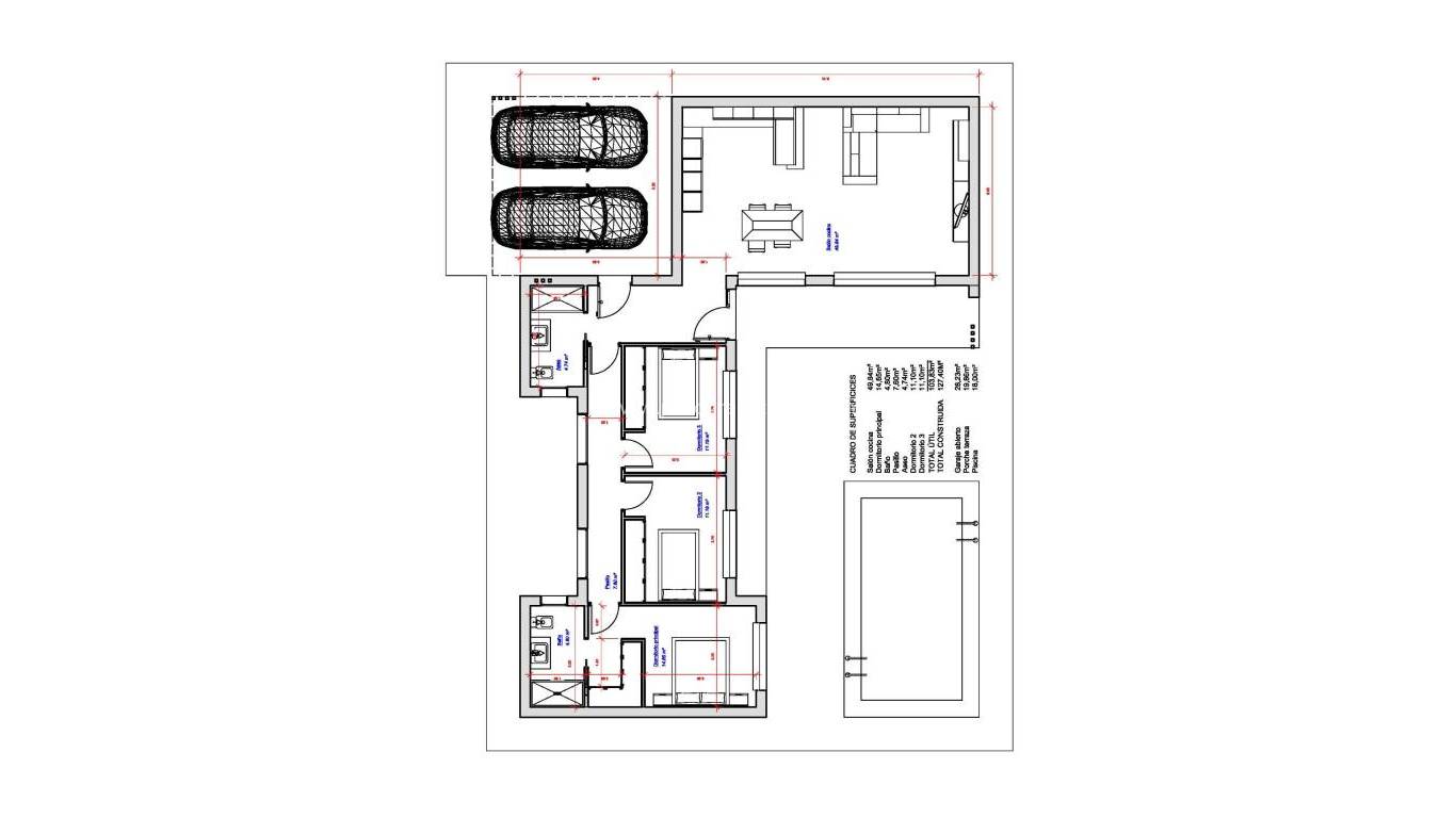Nouvelle construction - Villa - Pinoso - Campo