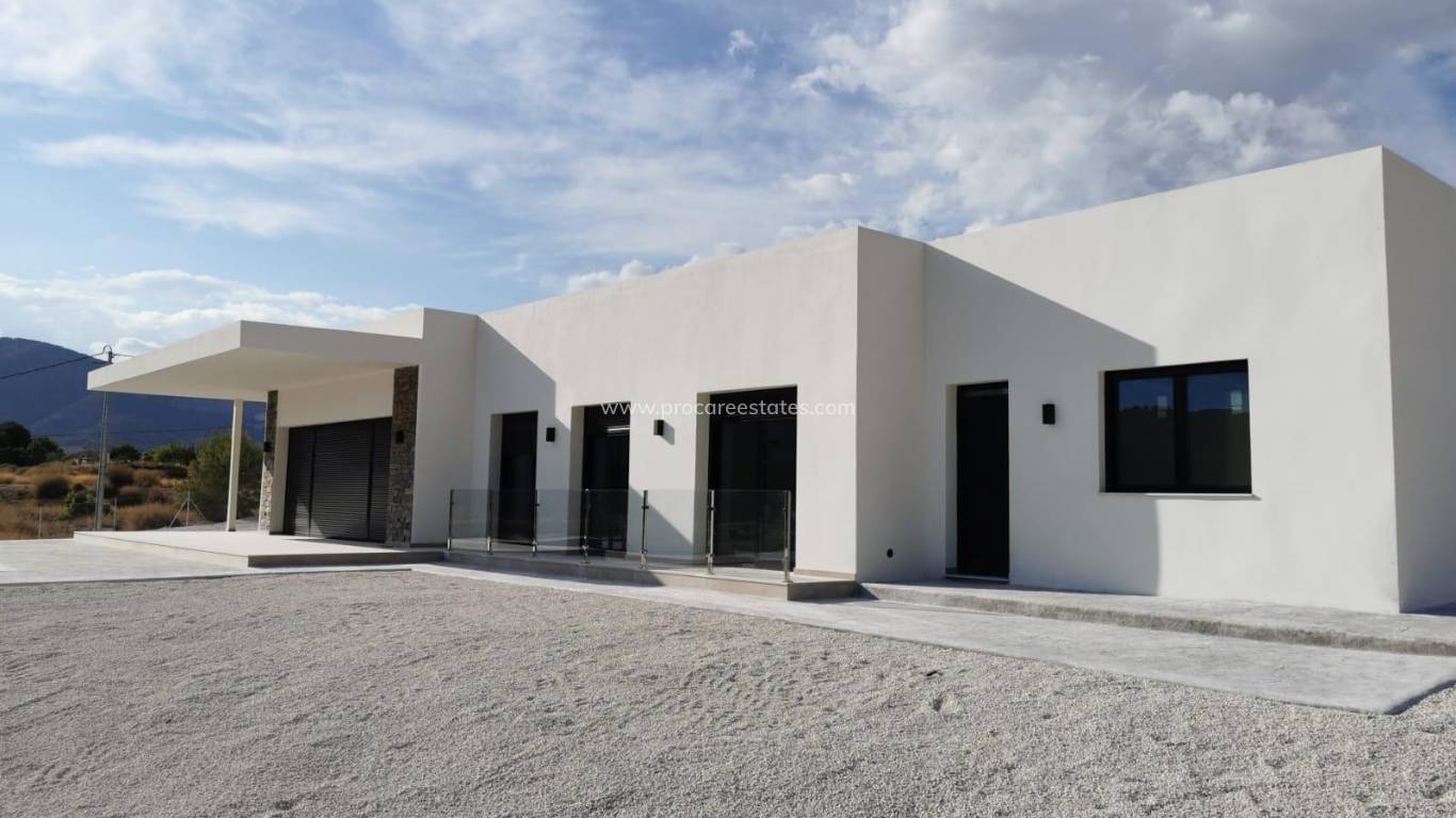 Nouvelle construction - Villa - Pinoso - Casas Pastor