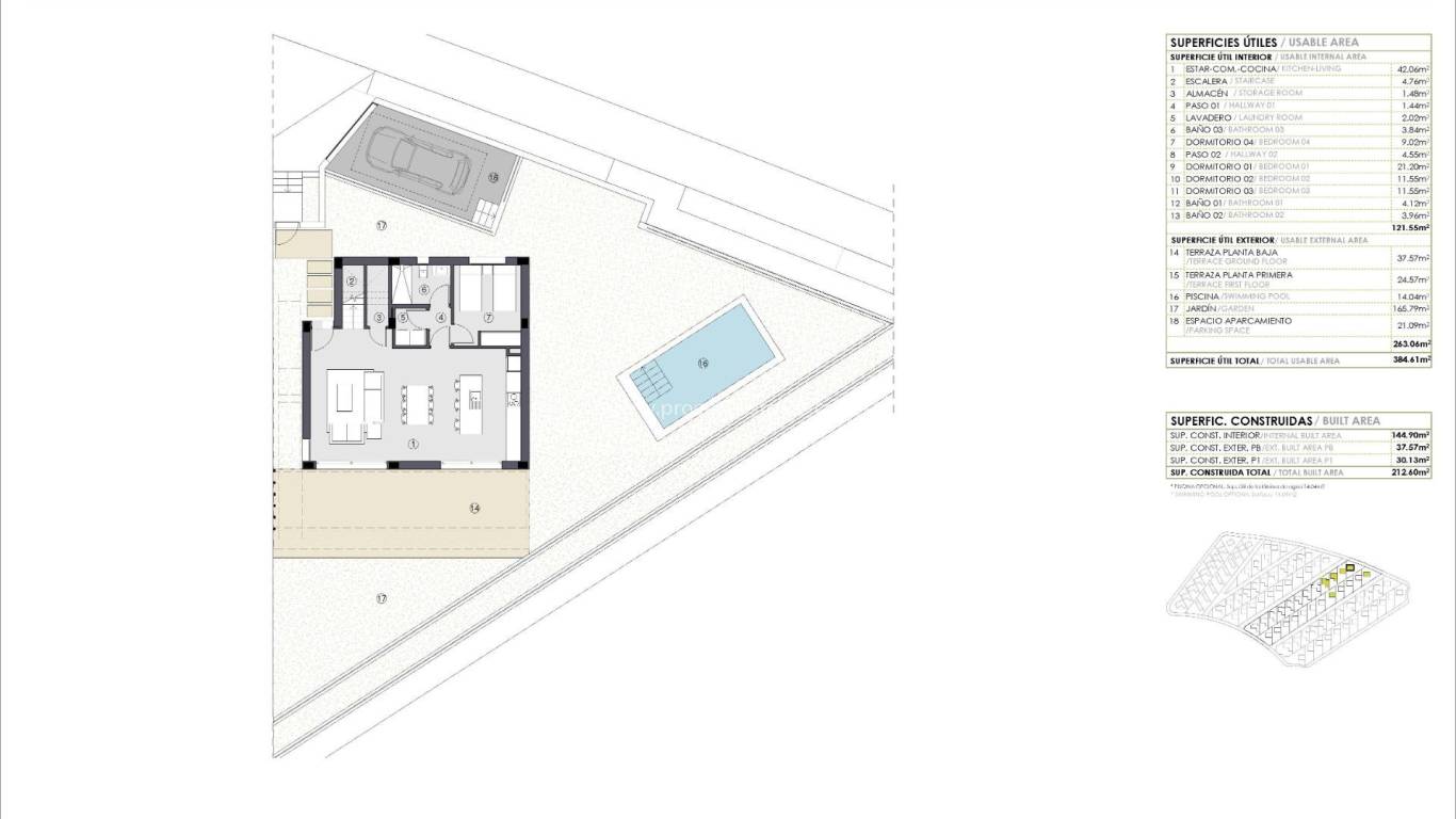 Nouvelle construction - Villa - Polop - PAU 1