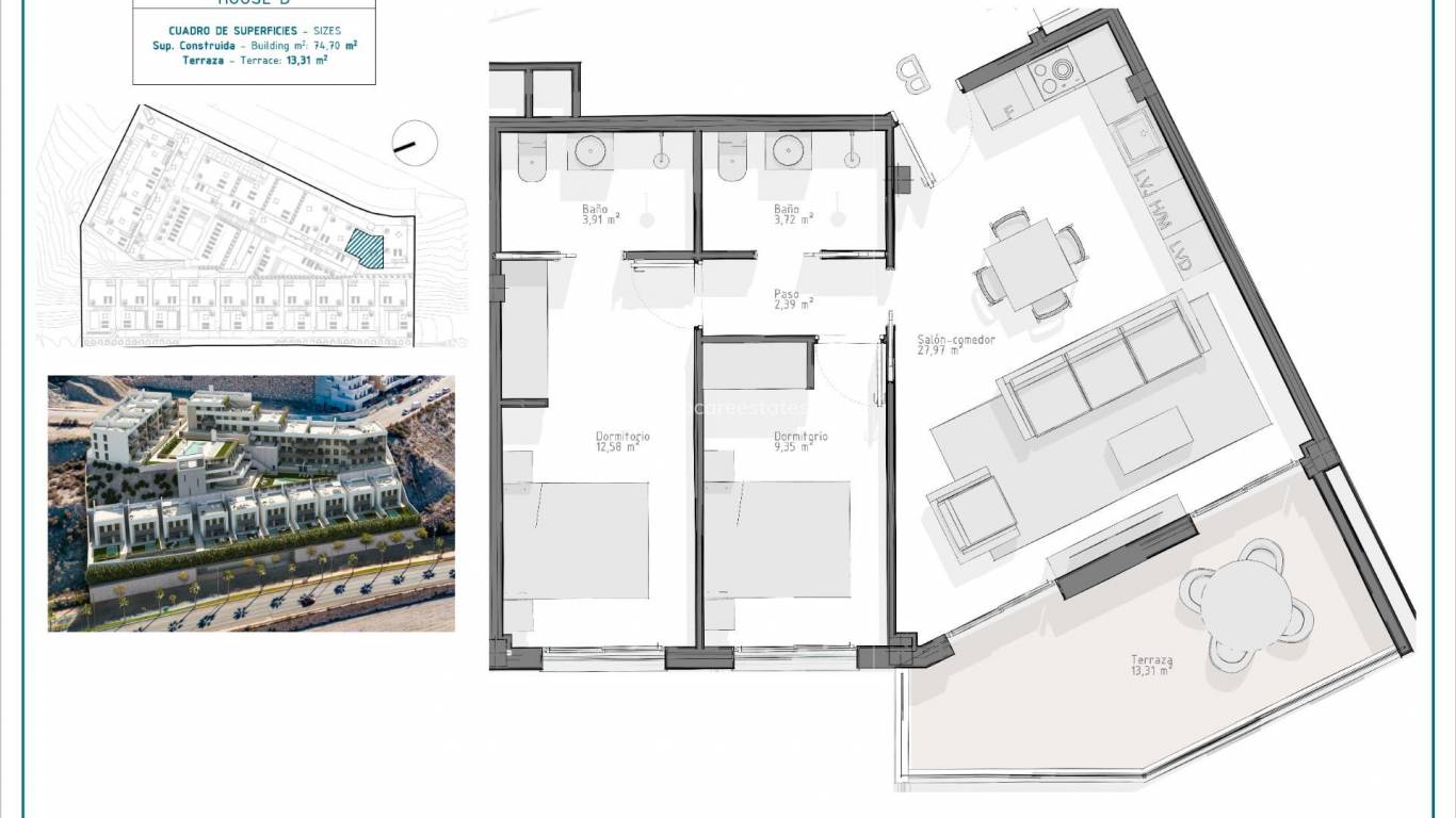 Nueva construcción  - Apartamento - Aguilas - El Hornillo