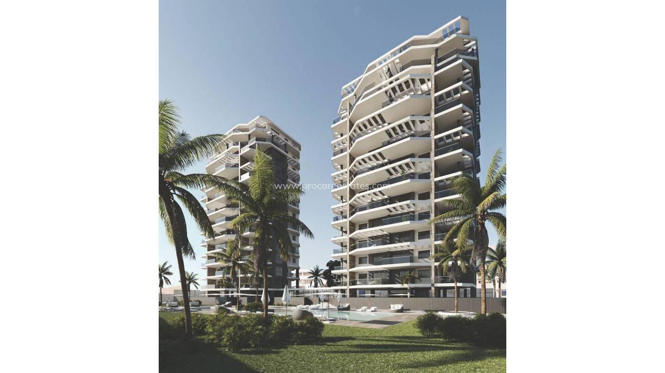 Nueva construcción  - Apartamento - Calpe - Playa Cantal Roig