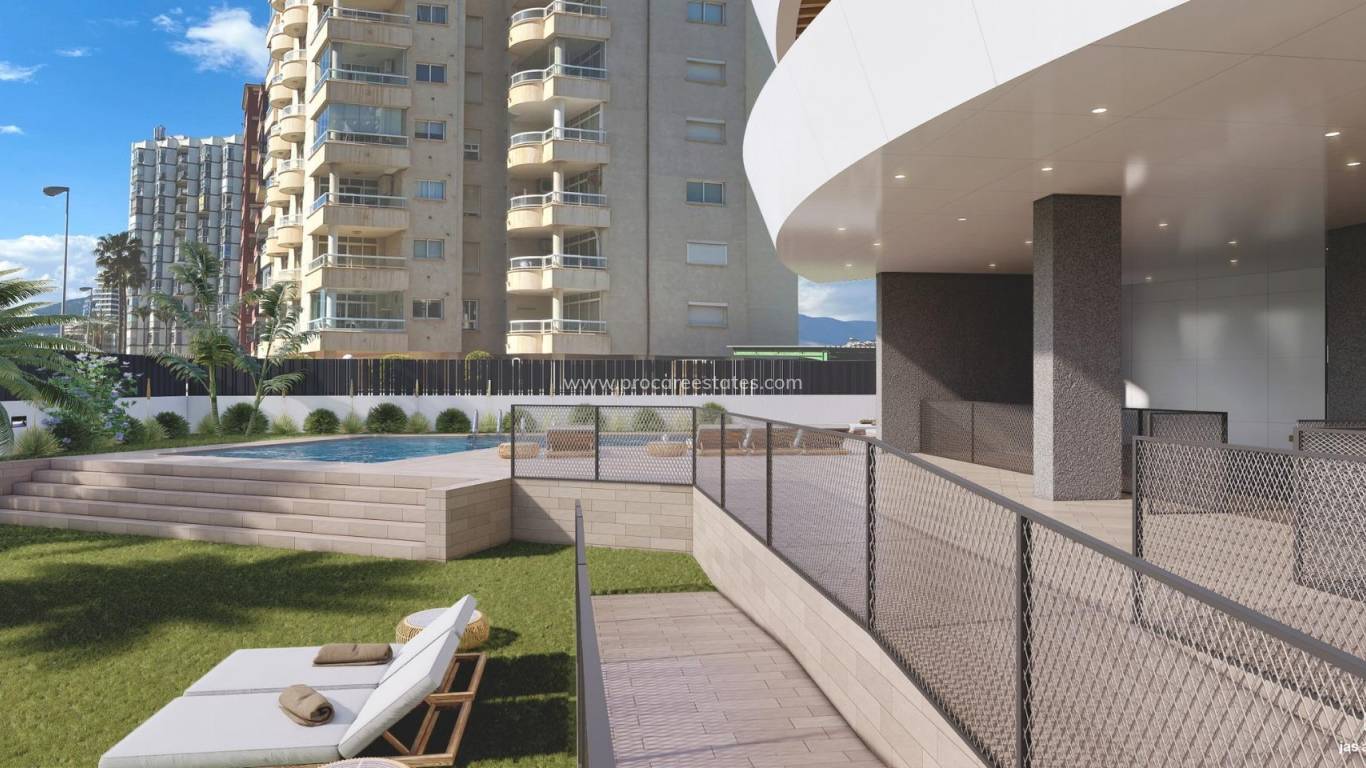 Nueva construcción  - Apartamento - Calpe - Playa Cantal Roig