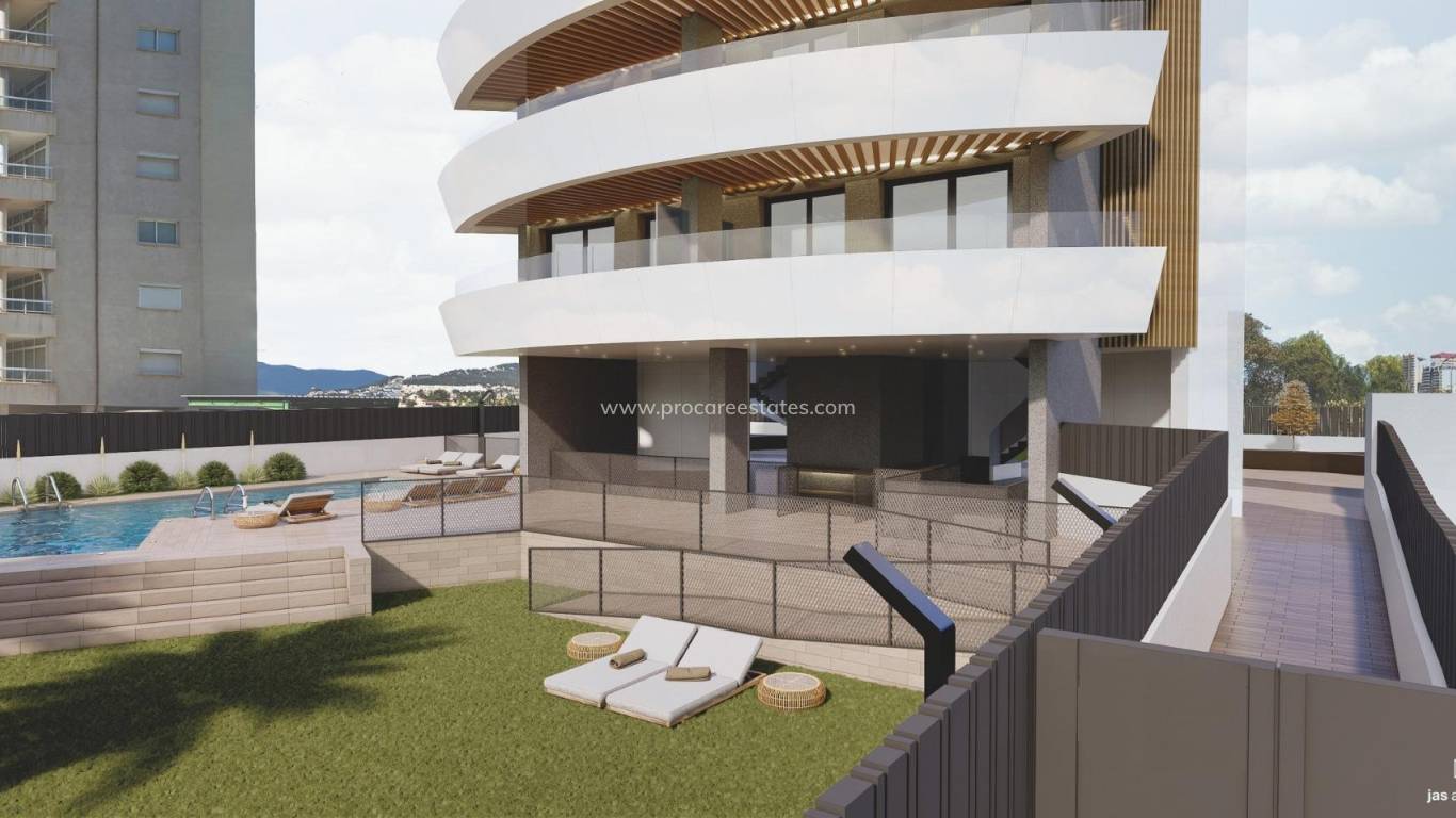 Nueva construcción  - Apartamento - Calpe - Playa Cantal Roig