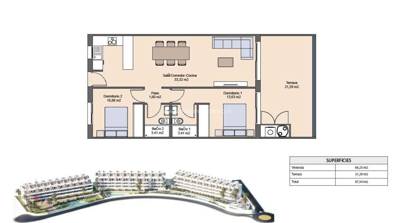 Nueva construcción  - Apartamento - Finestrat - Balcon de finestrat