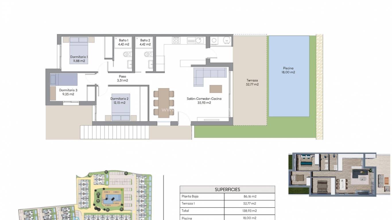 Nueva construcción  - Apartamento - Finestrat - Finestrat hills