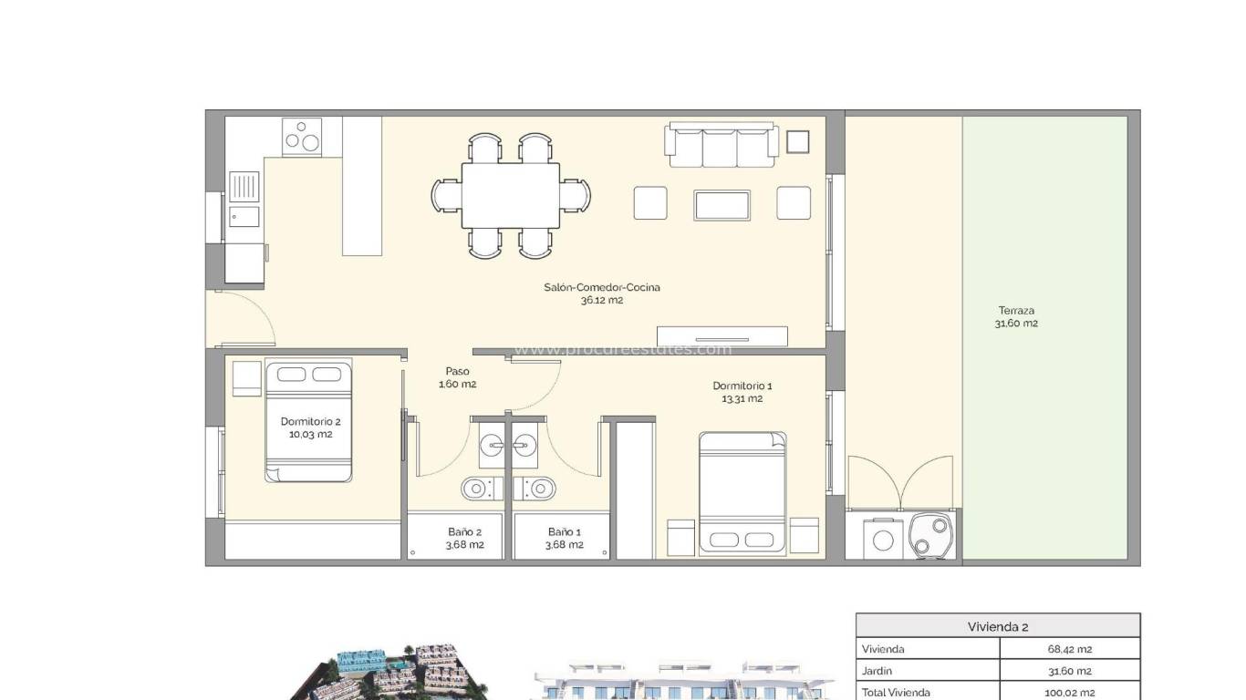 Nueva construcción  - Apartamento - Finestrat - Puig Campana Golf