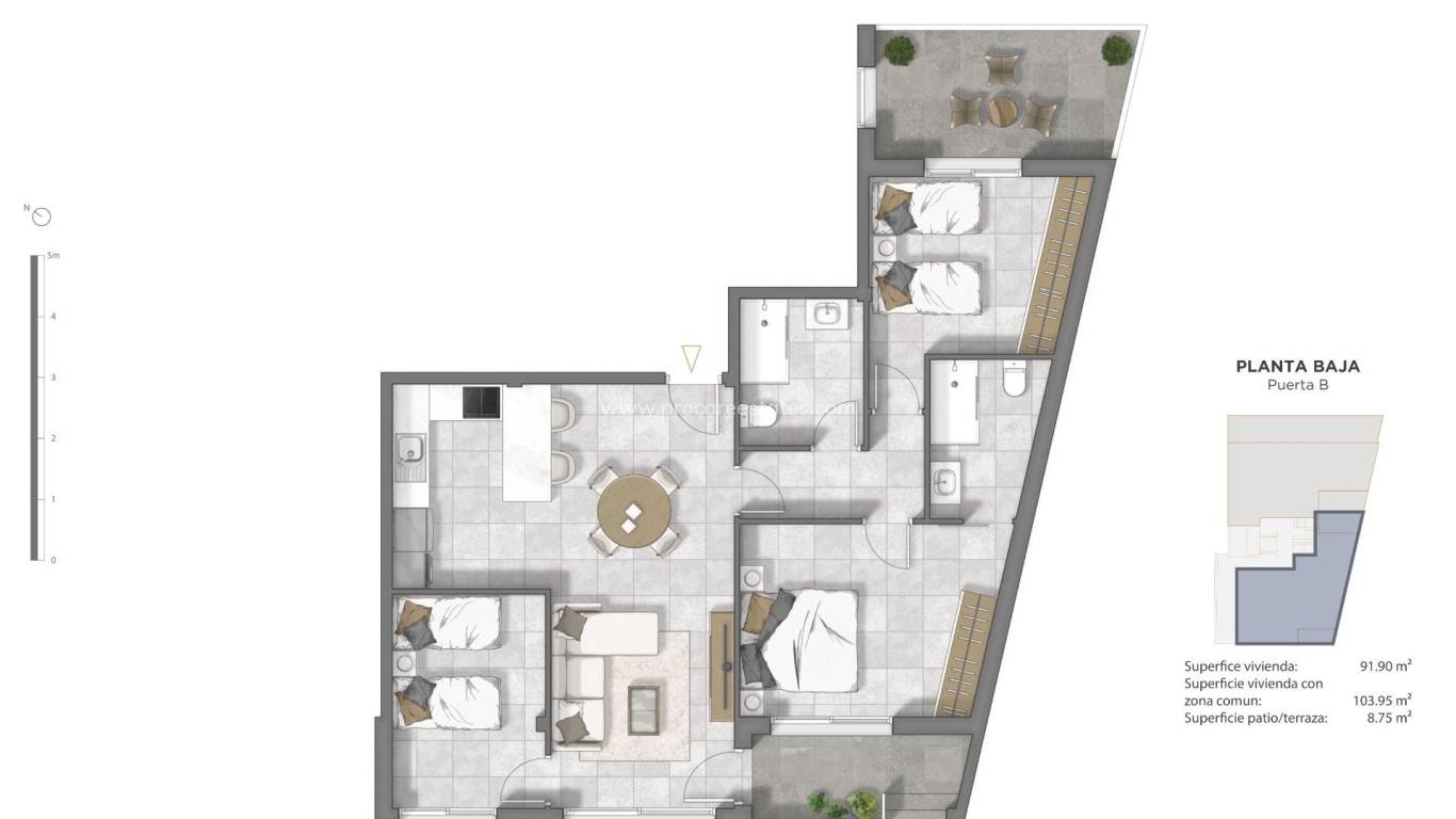 Nueva construcción  - Apartamento - Guardamar del Segura - Guardamar Centro