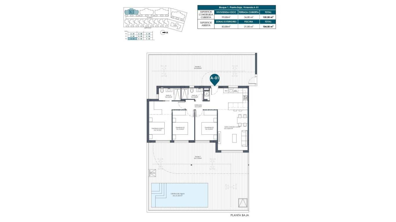 Nueva construcción  - Apartamento - Los Alcázares - Serena Golf