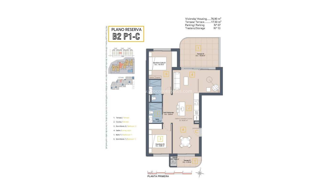 Nueva construcción  - Apartamento - Los Alcázares - Serena Golf
