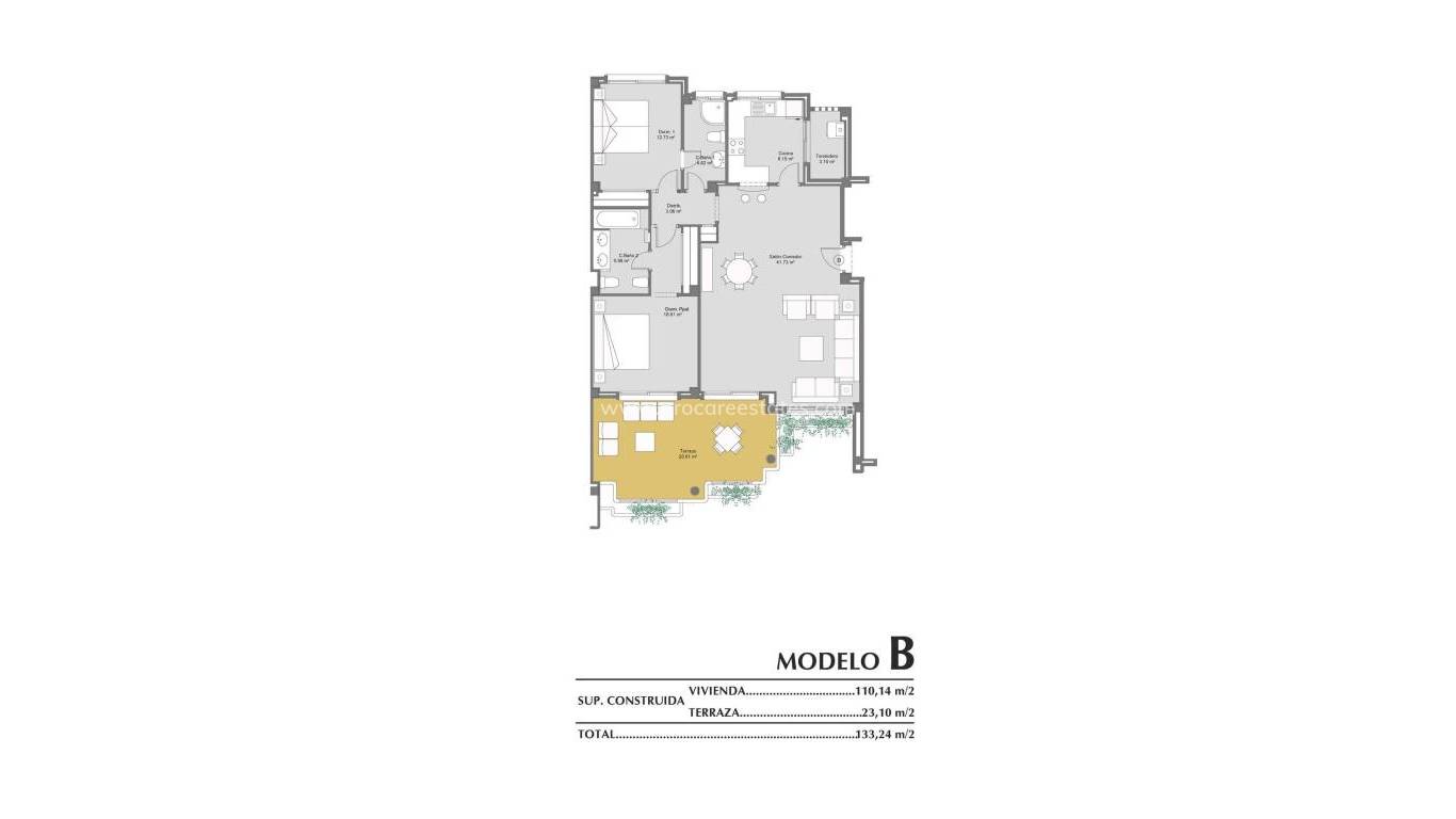 Nueva construcción  - Apartamento - Orihuela Costa - Lomas de Campoamor