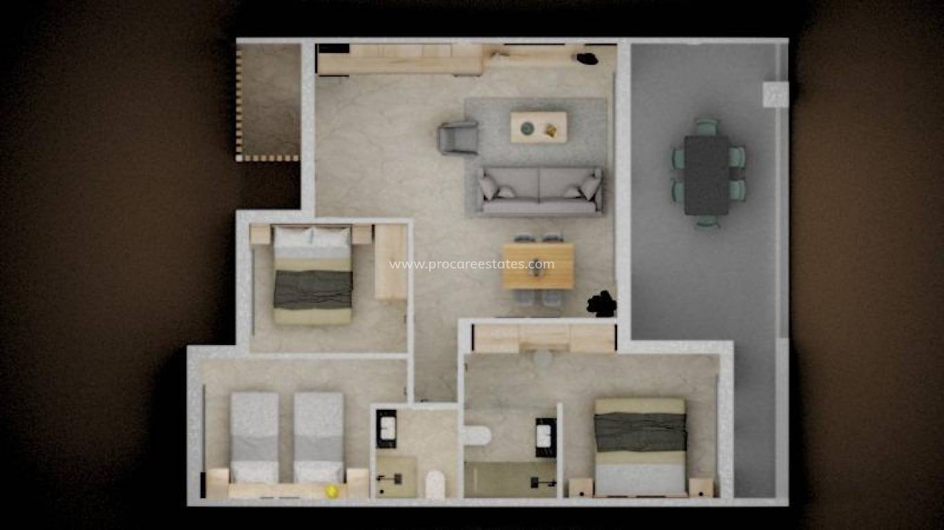 Nueva construcción  - Apartamento - Pilar de la Horadada - Playa de las Higuericas