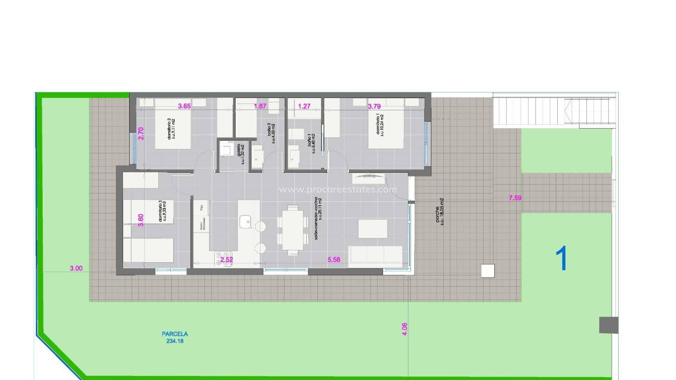Nueva construcción  - Apartamento - Pilar de la Horadada - pueblo