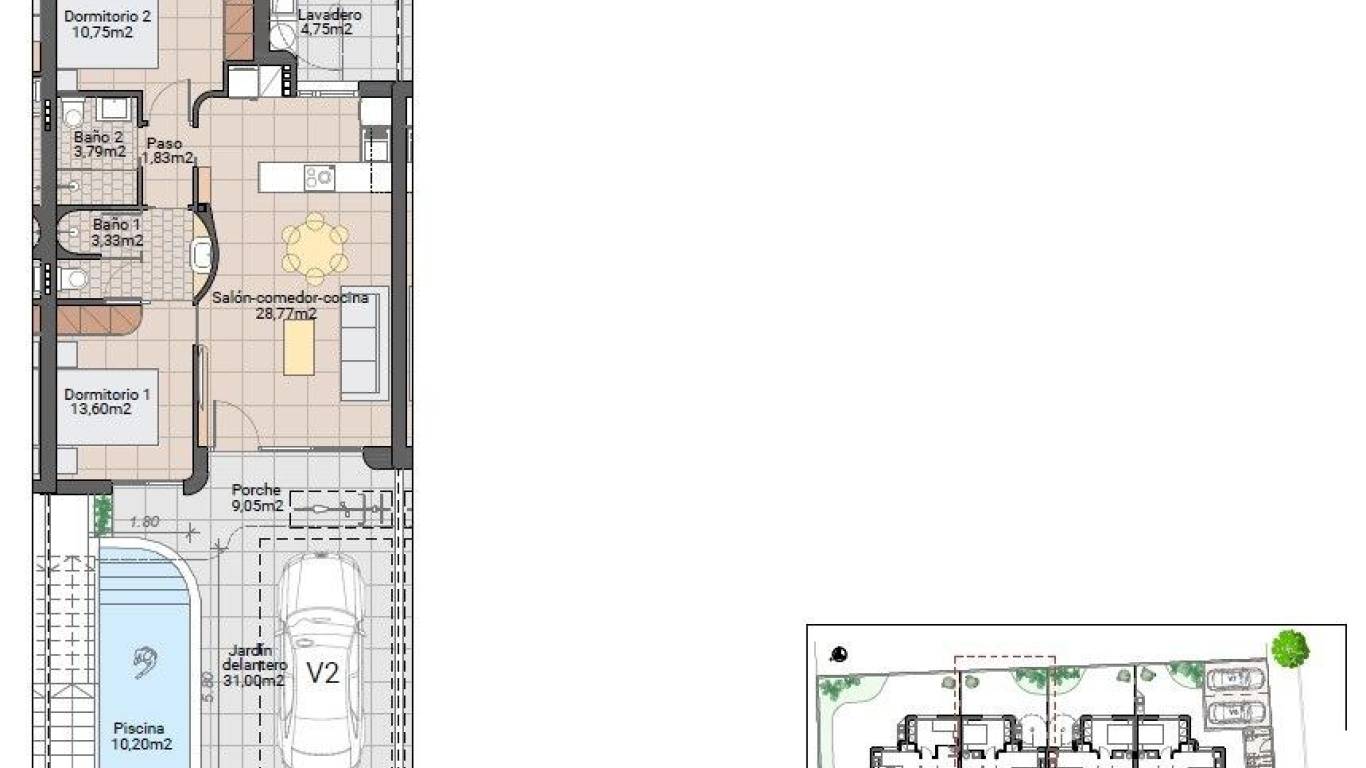 Nueva construcción  - Apartamento - Pilar de la Horadada - pueblo