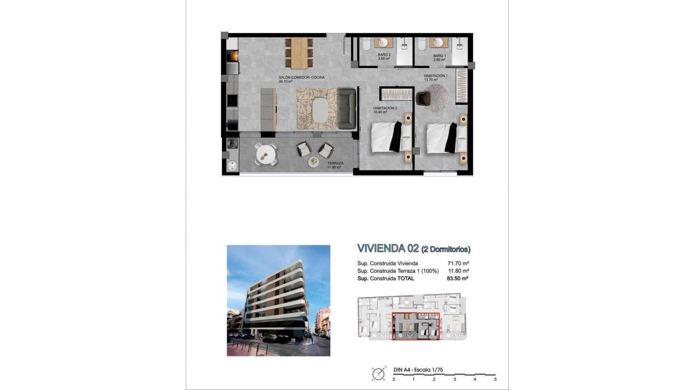Nueva construcción  - Apartamento - Santa Pola - pueblo