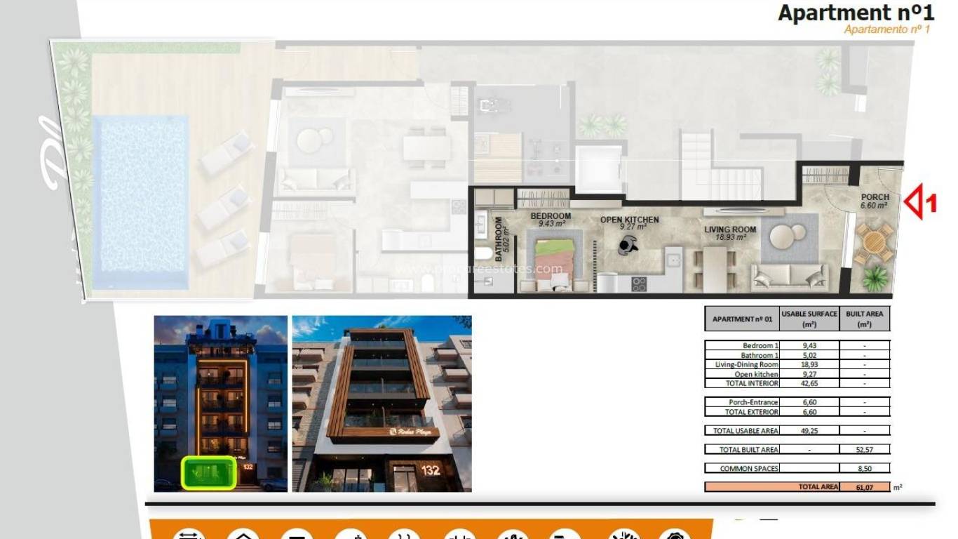 Nueva construcción  - Apartamento - Torrevieja - Playa de El Cura