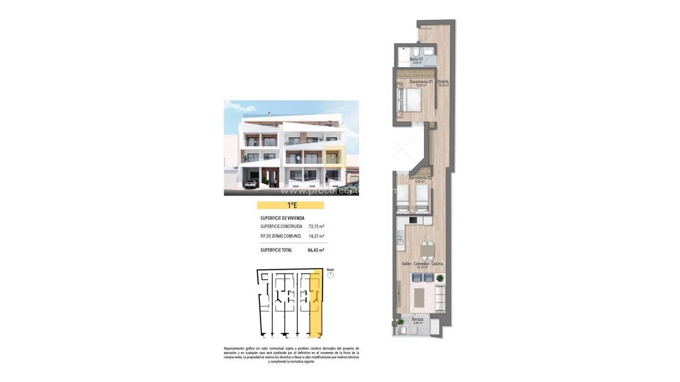 Nueva construcción  - Apartamento - Torrevieja - Playa Del Cura