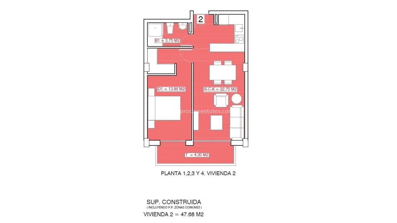 Nueva construcción  - Apartamento - Torrevieja - Playa El Acequión