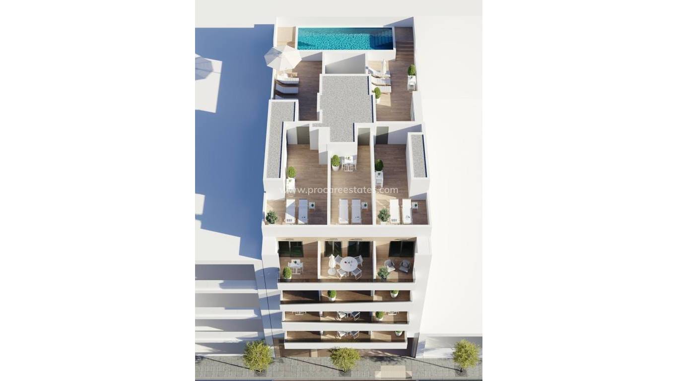 Nueva construcción  - Apartamento - Torrevieja - Torrevieja Center