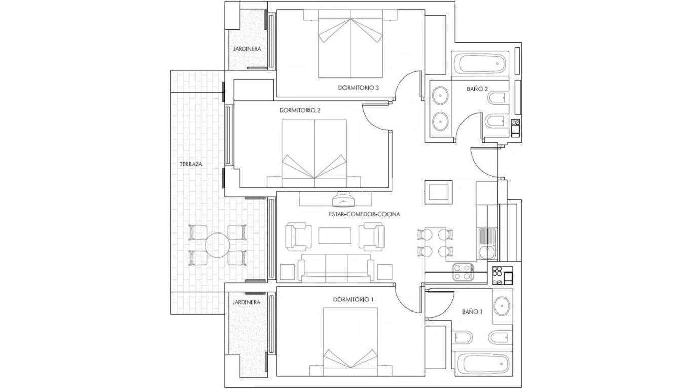 Nueva construcción  - Apartamento - Vera - Puerto del Rey