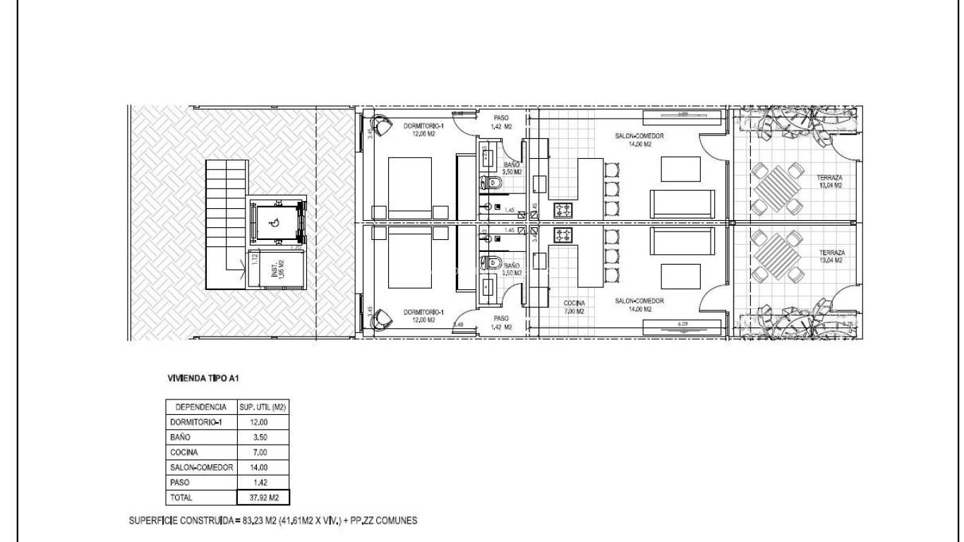 Nueva construcción  - Apartamento - Vera - Vera playa